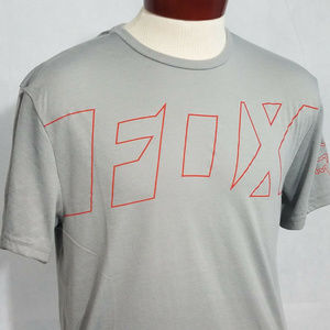 FOX Racing gray Crisis Short Sleeve Tech T-Shirt